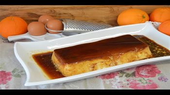 FLAN DE ZUMO DE NARANJA / ORANGE JUICE PUDDING / CROCKPOT