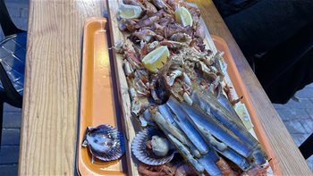 Feria del marisco ?? en leganes