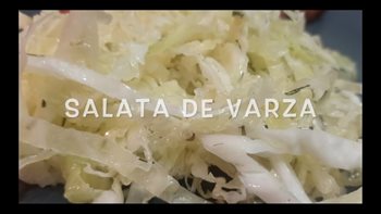 SALATA DE VARZA o Ensalada de repollo