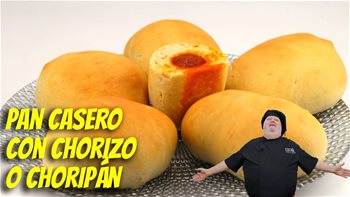 Pan casero con chorizo o choripán receta completa