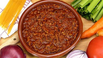 Salsa Bolognesa Casera Italiana Receta en 3 minutos Salsa para Pasta