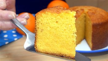 Bizcocho de Naranja [Fácil y Esponjoso]