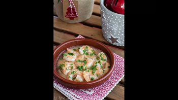 Langostinos al cava