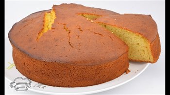 BIZCOCHO DE MANZANA alto y esponjoso