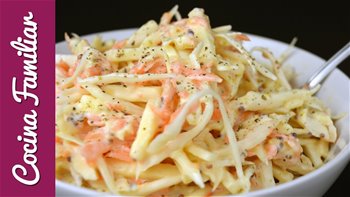 Ensalada de col americana, coleslaw Javier Romero