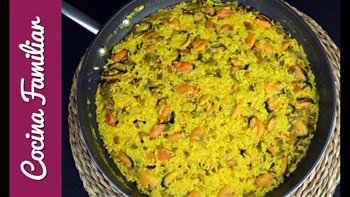 Arroz con mejillones, recetas para dieta Recetas caseras de Javier Romero paso a paso