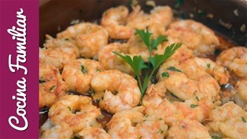 Como hacer gambas al ajillo. Recetas para Navidad y Cuaresma