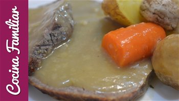 Redondo de ternera asado con su jugo Javier Romero Cap. 11 Temporada 1