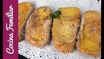 TORRIJAS típicas de cuaresma. Recetas de Javier Romero