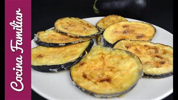 Como hacer berenjena frita crujiente y truco para que no amargue