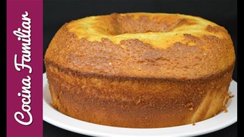 Como hacer bizcocho de leche condensada alto y esponjoso