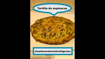 TORTILLA DE ESPINACAS