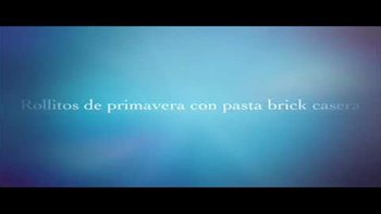 Rollitos de primavera con Masa brick Casera *ROULEAUX DE PRITEMPS