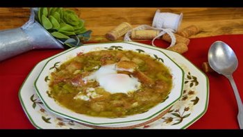 SOPA DE ESPÁRRAGOS VERDES / GREEN ASPARAGUS SOUP / CROCKPOT