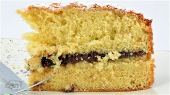 Pastel de naranja con chocolate y TRUCO para que esponje