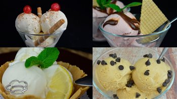 Las mejores recetas de helado de mi canal, cual prefieres