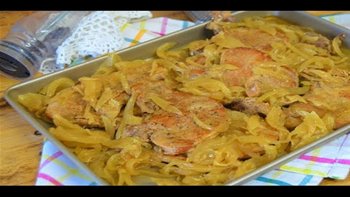 CHULETAS ENCEBOLLADAS / ONION CHOPS / CROCKPOT
