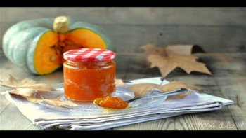 Mermelada de calabaza, naranja y canela