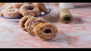 Roscos fritos caseros tiernos y esponjosos