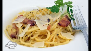 Como hacer espaguetis a la carbonara receta clásica sin nata