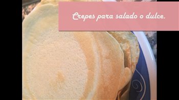 Receta de crepes