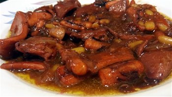Cómo hacer calamares encebollados, al estilo de Mariaje