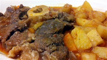 Cómo hacer ossobuco de ternera estofado, en olla rápida, al estilo de Mariaje