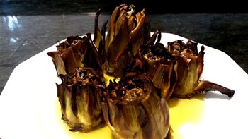 Cómo hacer alcachofas al horno, al estilo de Mariaje