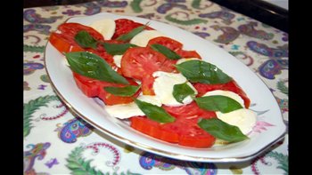 Ensalada caprese, al estilo de Mariaje