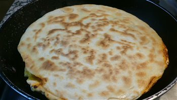 Empanada casera sin horno. Muy fácil.
