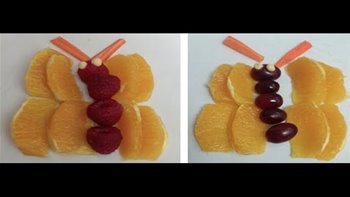 MARIPOSAS DE FRUTA / Cocina Con Niños /