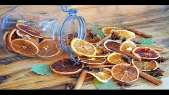 COMO SECAR NARANJAS PARA DECORAR (CON HORNO Y SIN HORNO)