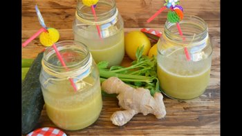SMOOTHIES VERDE (QUEMAGRASAS Y ELIMINADOR DE TOXINAS)
