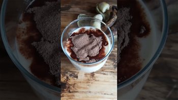 Fácil y rápido, batido de platano y cacao ??