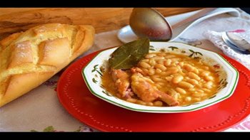 JUDIAS CON COSTILLAS ADOBADAS / BEANS WITH MARINATED RIBS RIBBETJES / CROCKPOT