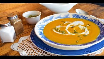 CREMA DE CALABAZA AL CURRY / PUMPKIN CURRY CREAM / CROCKPOT