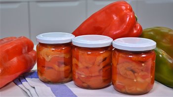 Conserva de pimientos asados By #JavierRomero