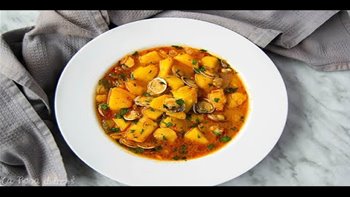 Almejas guisadas con patatas ??