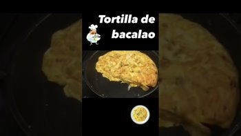 Tortilla De bacalao