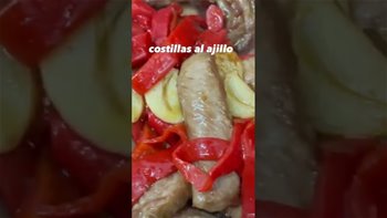 COSTILLAS AL AJILLO DE CERDO IBÉRICO