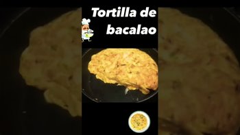 Tortilla De bacalao