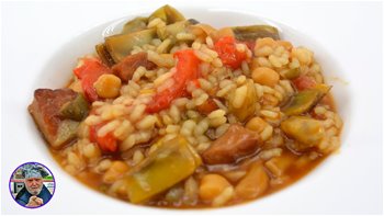 Arroz con secreto muy cremoso