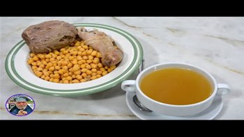 Como hacer un cocido de garbanzos bajo en grasas - cocido tradicional bajo en grasa