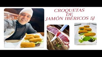 Croquetas? de jamón ibérico 5J