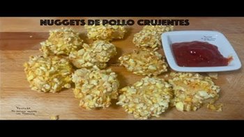 NUGGETS DE POLLO SUPER CRUJIENTES AL HORNO / Una locura de EXPLOSIONES en la boca, no podrás parar/