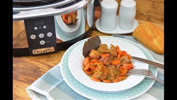 CARNE EN SALSA TRADICIONAL / MEAT IN TRADITIONAL SAUCE / CROCK POT