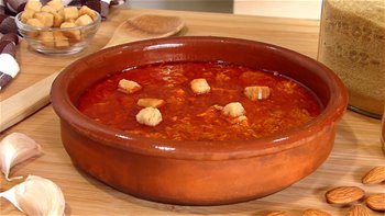 Sopa de Almendras Receta de sopa ?