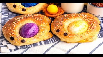 Monas de Pascua con forma de pececitos sin lactosa
