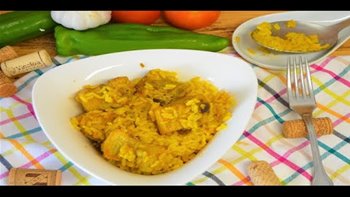 RECETA DE ARROZ CON COSTILLA EN CROCK POT / RIBBED RICE RECIPE IN CROCK POT / CROCKPOT
