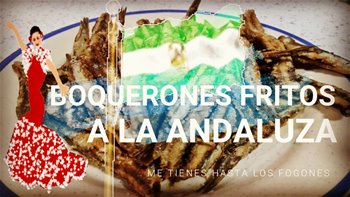 Boquerones fritos a la andaluza